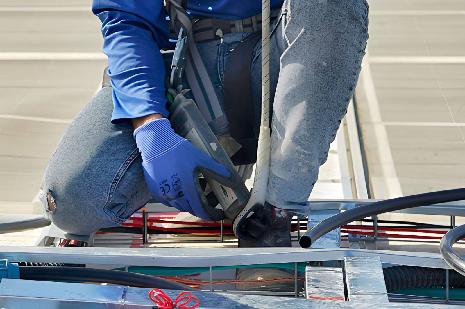 Paneles solares limpios con tecnología RST NightWash™